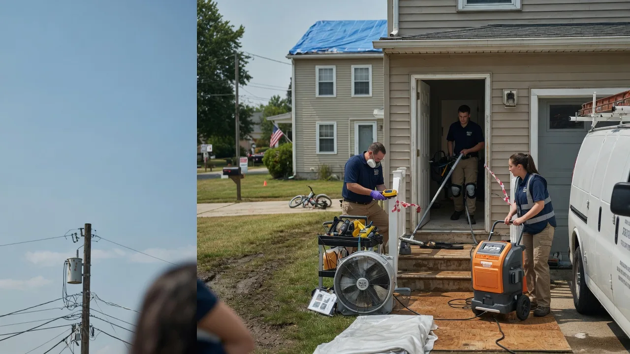 Water Damage Repair in Warriormine, WV near me